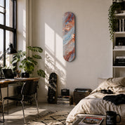 Azure Rust 1 | Glass Wall Art