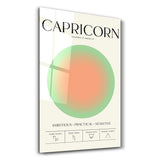 Capricorn - Aura Collection | Zodiac Glass Wall Art