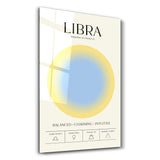 Libra - Aura Collection | Zodiac Glass Wall Art
