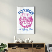 Tennessee - The Volunteer State | Glass Wall Art