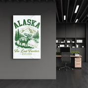 Alaska - The Last Frontier | Glass Wall Art