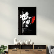 If You Know, You Know x Sugar Teddy | Glass Wall Art