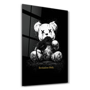 Invitation Only x Sugar Teddy | Glass Wall Art
