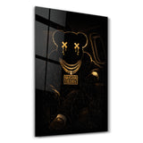 Drip x Sugar Teddy | Glass Wall Art