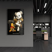 Grow Up Hunny x Sugar Teddy | Glass Wall Art
