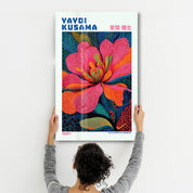 Yayoi Kusama – Electric Blossom (1984) | Glass Wall Art