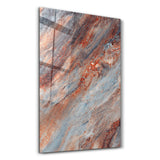 Emberstone Abstract | Glass Wall Art