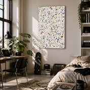 Coastal Terrazzo | Glass Wall Art
