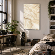 Ivory Onyx | Glass Wall Art
