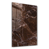 Cocoa Stone | Glass Wall Art