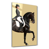 The Equestrian 2 | Glass Wall Art