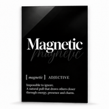 Magnetic Definition | Glass Wall Art