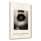 Luxury, After Dark | Glass Wall Art