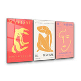 ・"H. Matisse Classics 1 - Trio"・Glass Wall Art