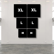 ・"Marble Abstract - Duo"・Glass Wall Art