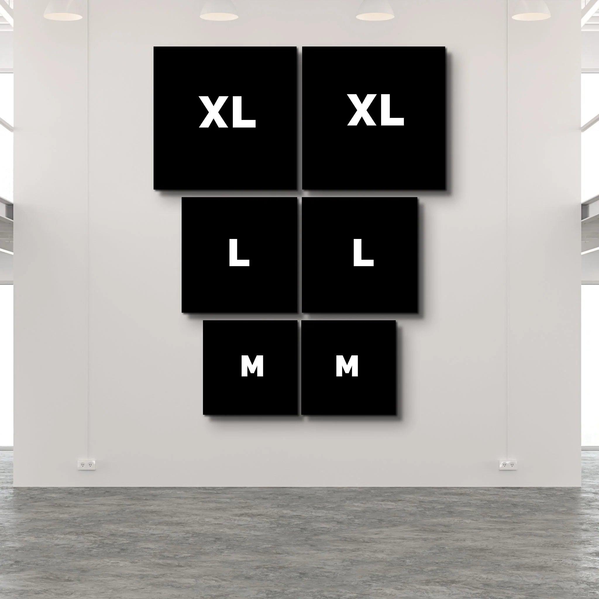 ・"Marble Abstract - Duo"・Glass Wall Art