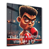 Sting Like a Bee | Designers Glass Wall Art