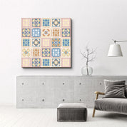 Powder-Pink Italian Ceramic Tiles Collection | Glass Wall Art - Artdesigna