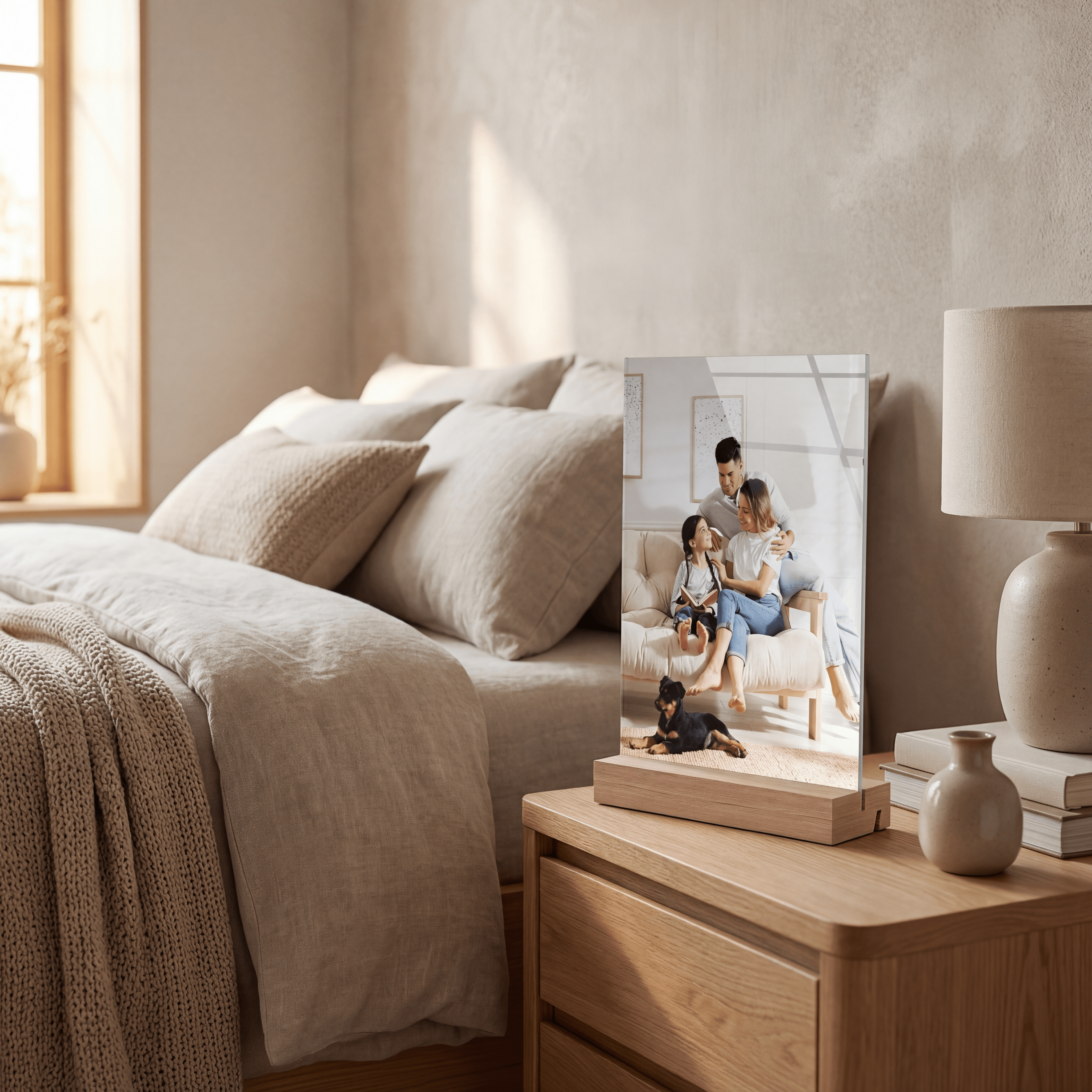 Table Top Photo Print With Stand