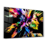 Rainbow Echoes in My Mind | Glass Wall Art