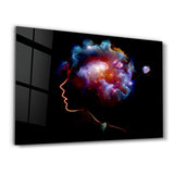 Space in Mind | Glass Wall Art