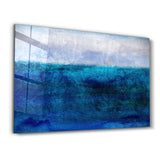 Blue Gradient | Glass Wall Art