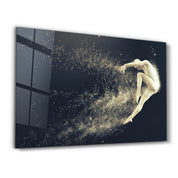 Abstract Riddick V2 | Glass Wall Art - Artdesigna