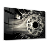 The Propeller | Glass Wall Art