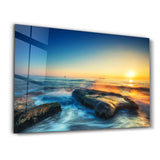 Sea View | Glass Wall Art