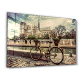 Bicycle | Glass Wall Art