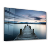 Pier | Glass Wall Art