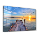 Pier 4 | Glass Wall Art