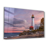 Lighthouse | Glass Wall Art