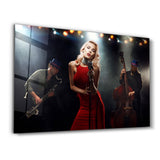 Musician | Glass Wall Art