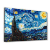 Van Gogh The Starry Night | Glass Wall Art