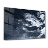Smoke | Glass Wall Art