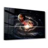Lost in Space | Glass Wall Art