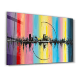 CityLine | Glass Wall Art