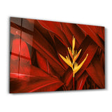 Leaves | Glass Wall Art