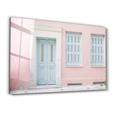 Closed Door and Windows | Glass Wall Art