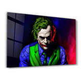 Joker V1 | Glass Wall Art