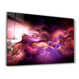 Mystic Sky Purple Tones | Glass Wall Art