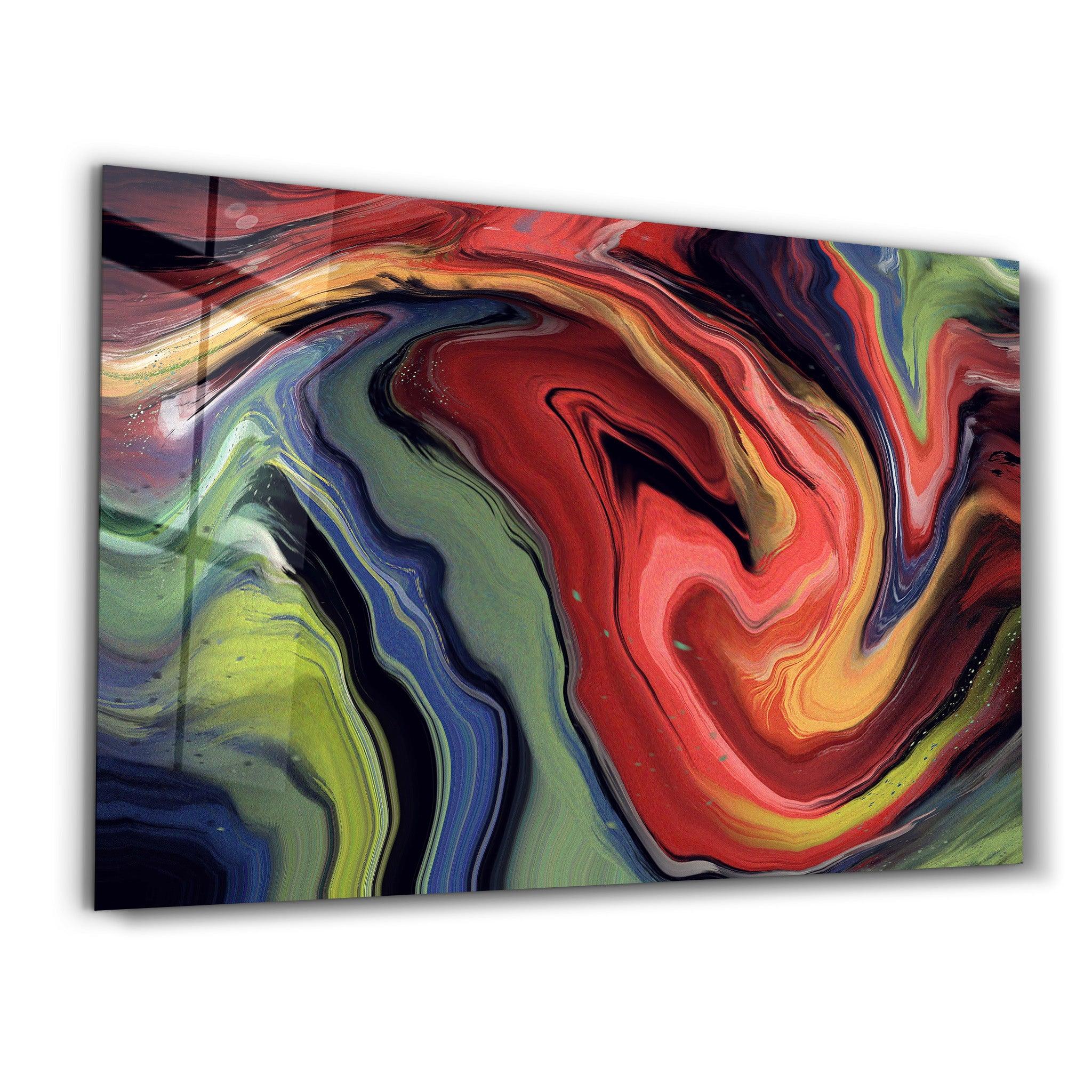 Marble Collection H19 | Glass Wall Art - Artdesigna