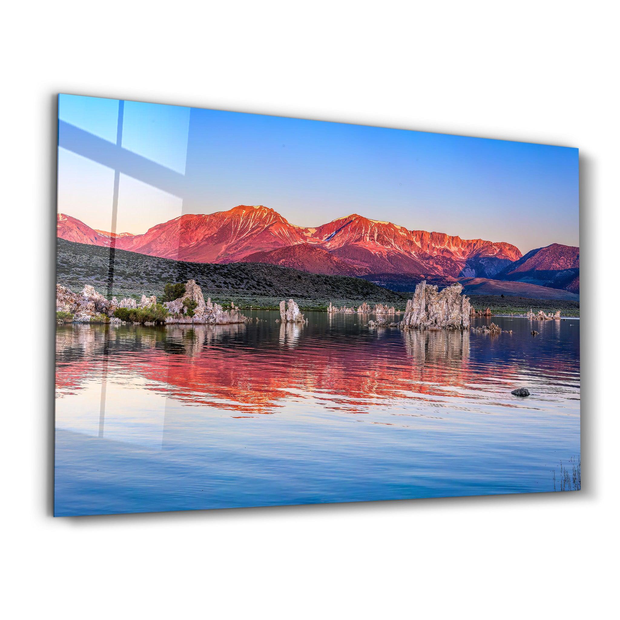 Mono Lake, California, USA | Glass Wall Art - Artdesigna