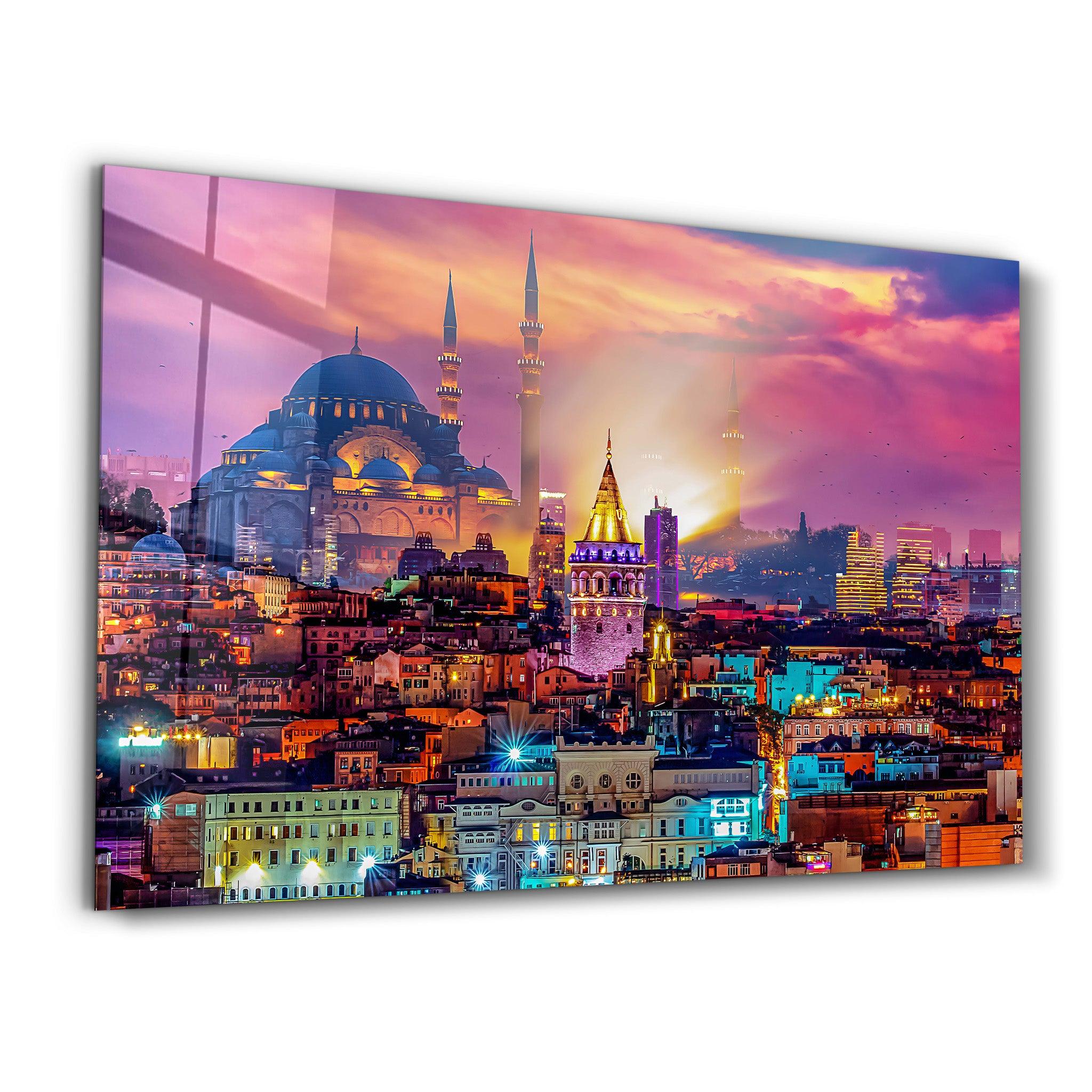 Istanbul - Turkey | Glass Wall Art - Artdesigna