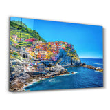 Cinque Terre Italy | Glass Wall Art