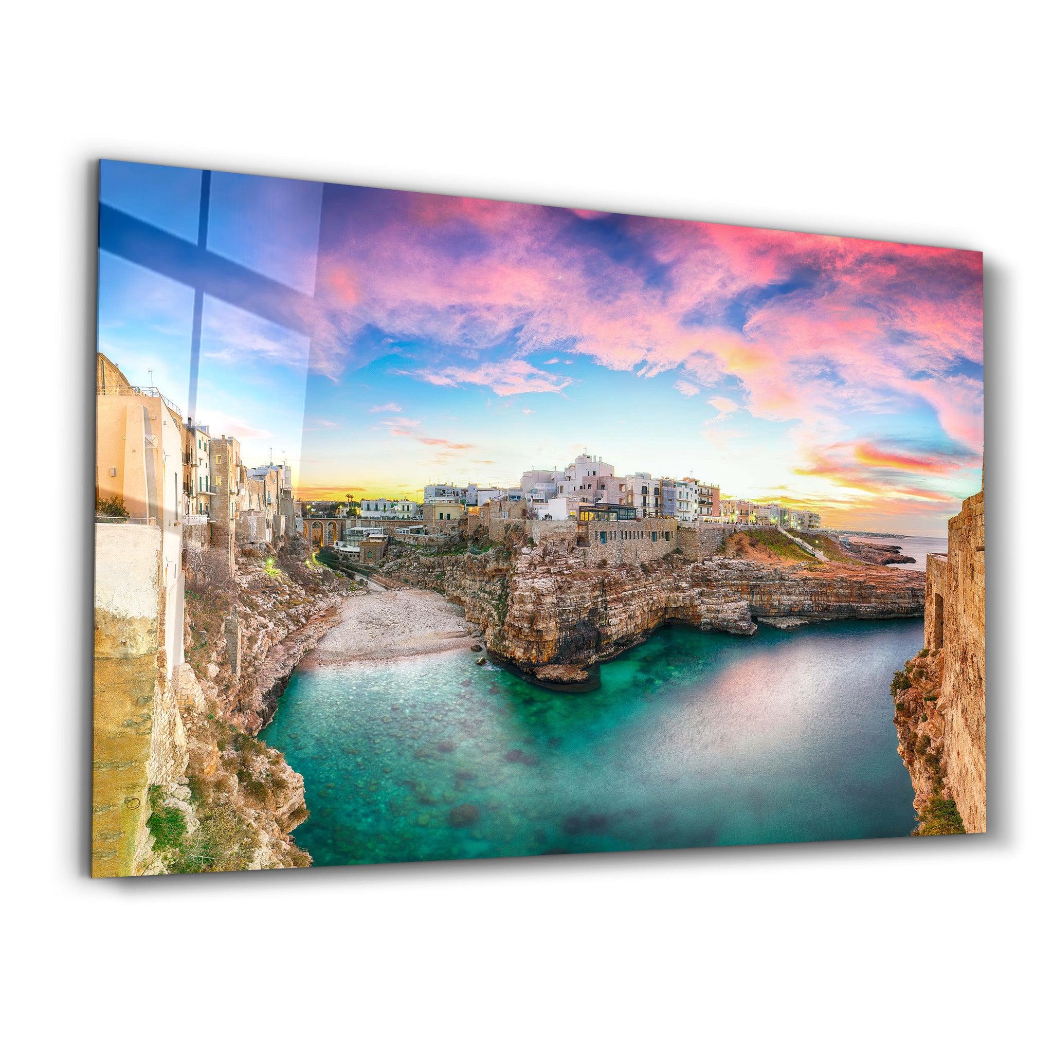 Bari - Italy | Glass Wall Art - Artdesigna