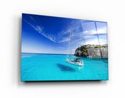 On The Water | Glass Printing Wall Art - Artdesigna