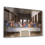Leonardo da Vinci's The Last Supper (1495-1498) | Glass Wall Art