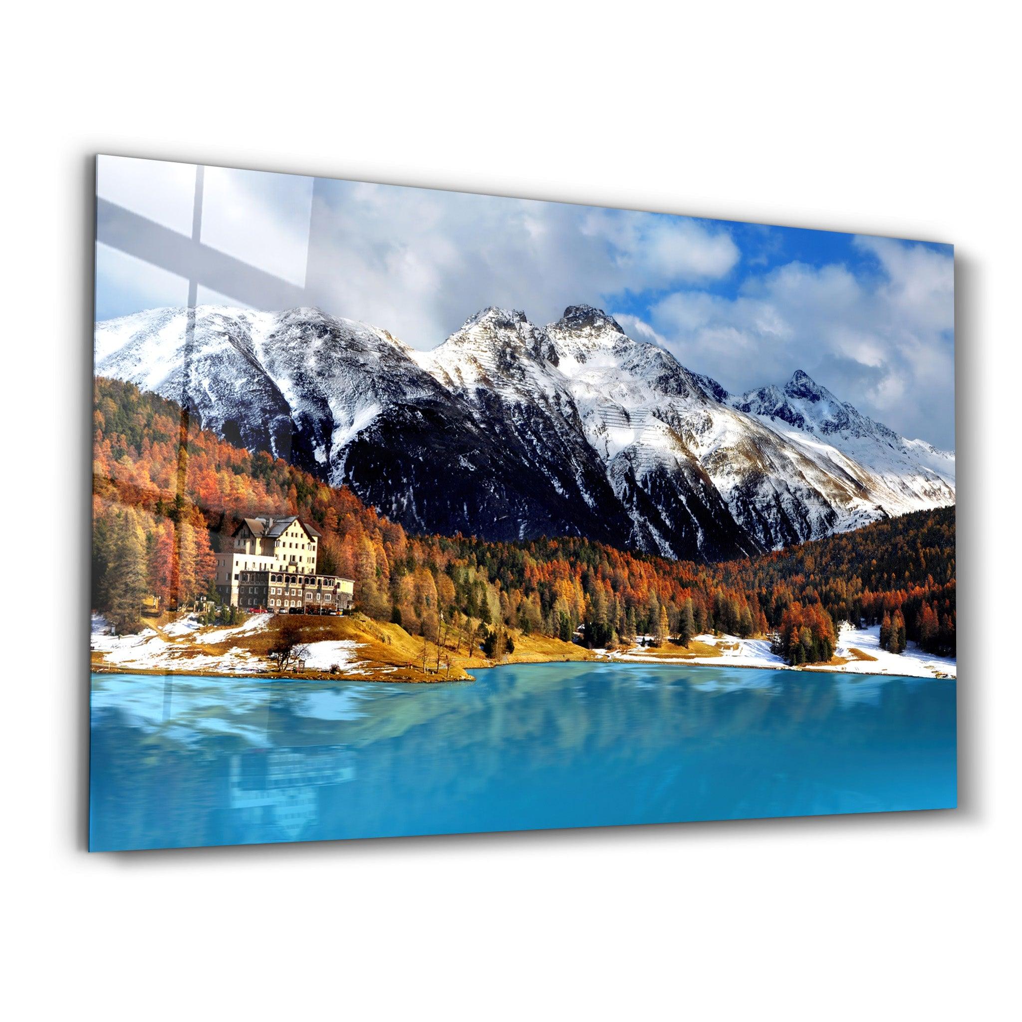 Beauty Of SWITZERLAND | Glass Wall Art - Artdesigna